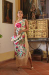 Soleá Beige Embroidered Dress 133.017€ #50403V2352B